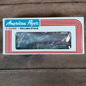 American Flyer Pennsylvania Reefer S Gauge OS Maroon Excellent 6-48802 Boxed